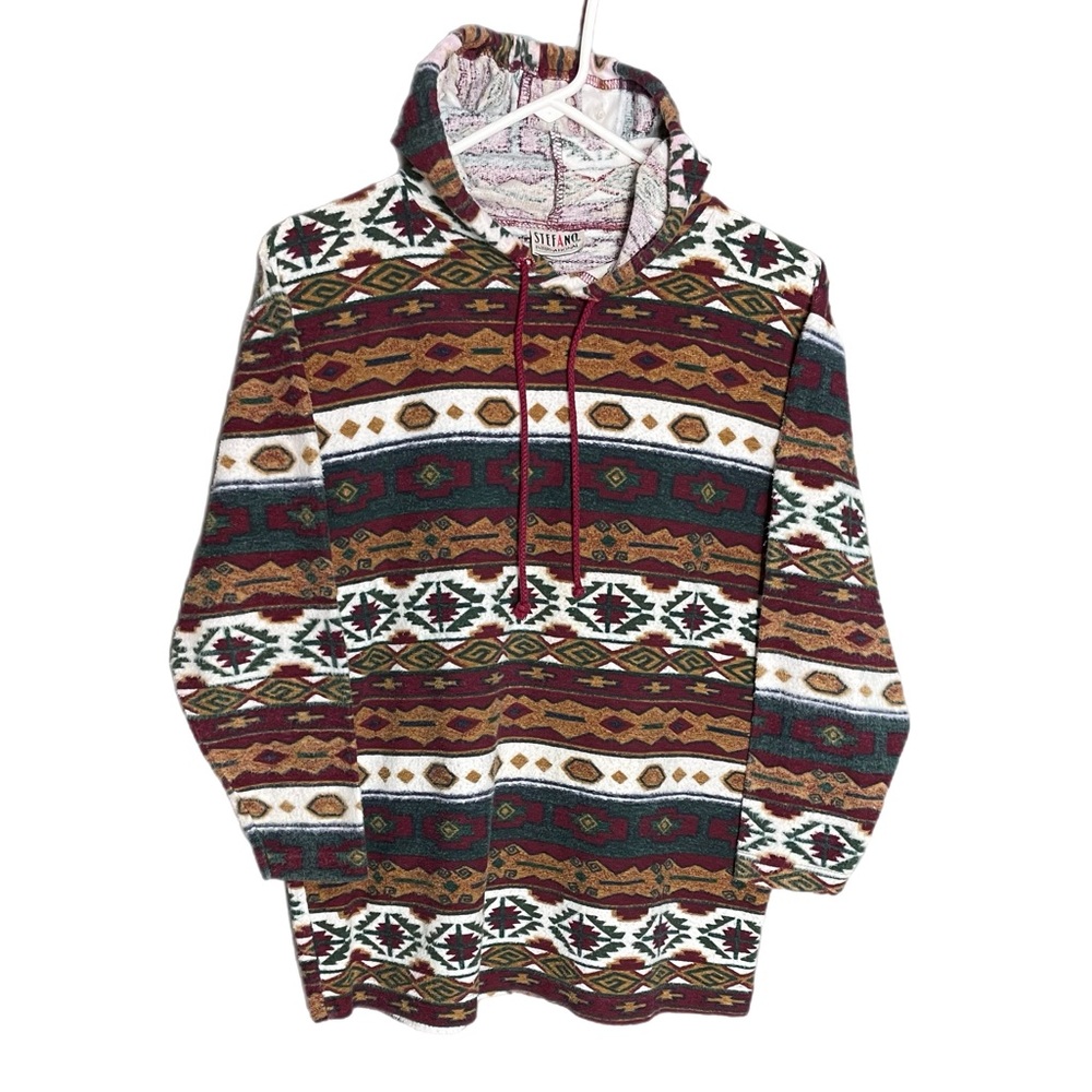 Vintage Stefano International Hoodie Sweatshirt Men’s Size Small